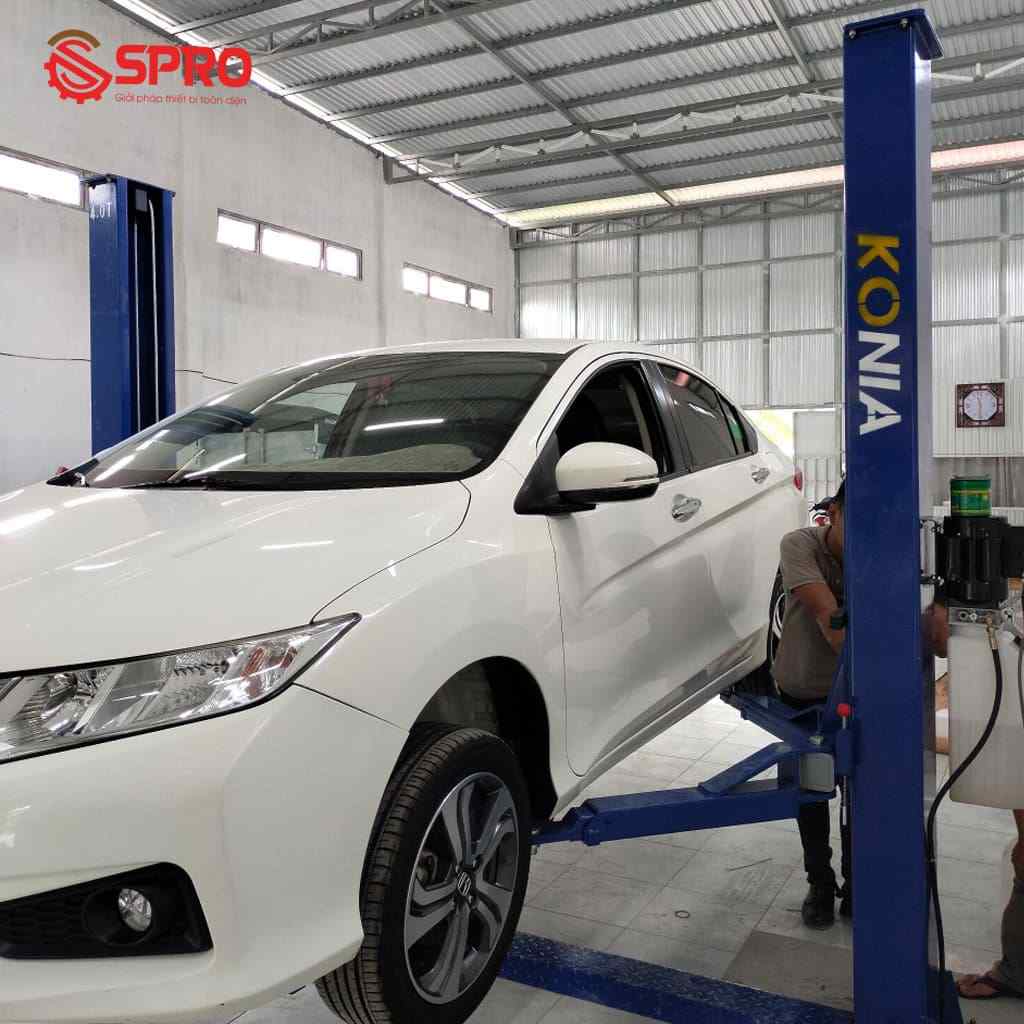 Mua cầu nâng 2 trụ 4 tấn chính hãng ở đâu? 1 Mua cau nang 2 tru 4 tan chinh hang o dau 1