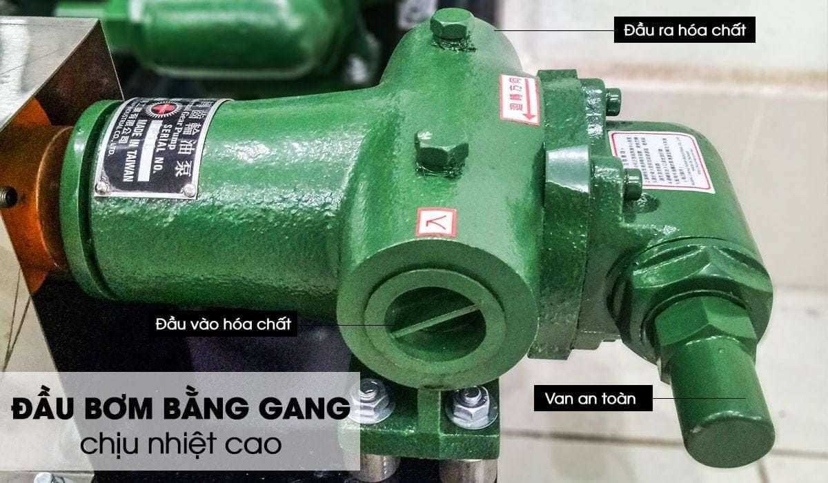 Đầu bơm của bơm bánh răng ăn khớp trong KC GG195 – 1″
