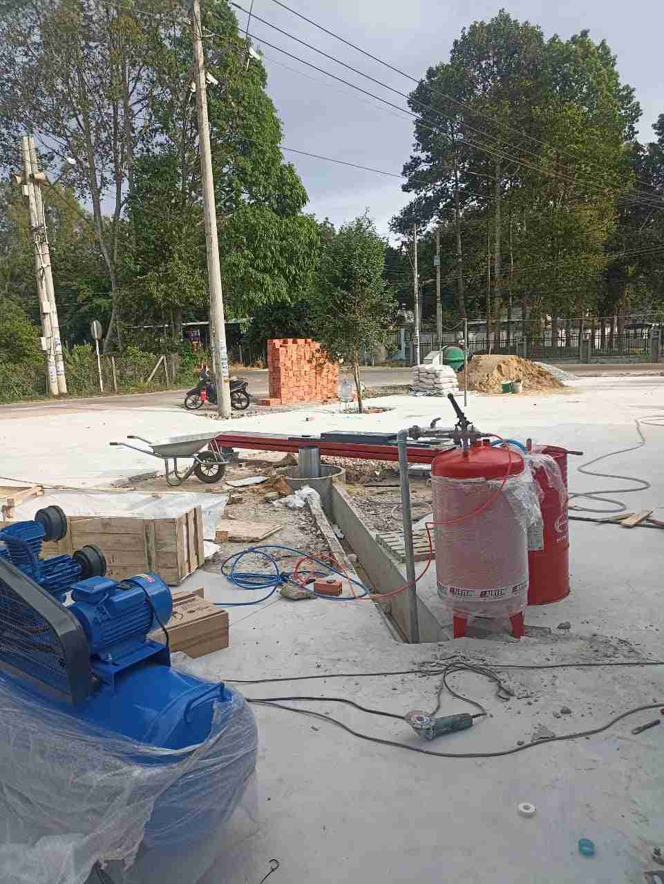 cầu nâng 1 trụ rửa xe kaspi âm nền k4000sg-a1
