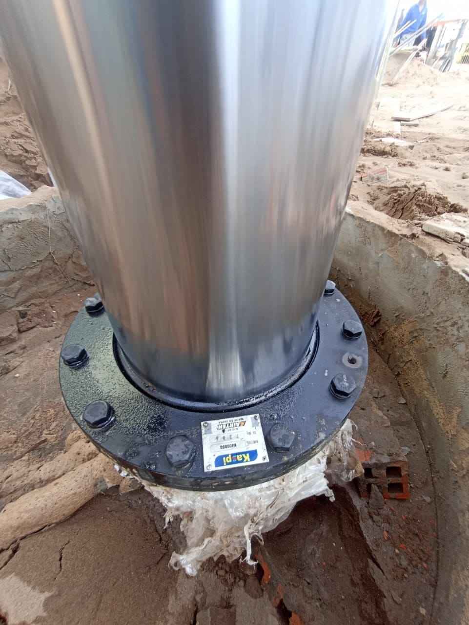 cầu nâng 1 trụ rửa xe kaspi âm nền k4000sg-a1