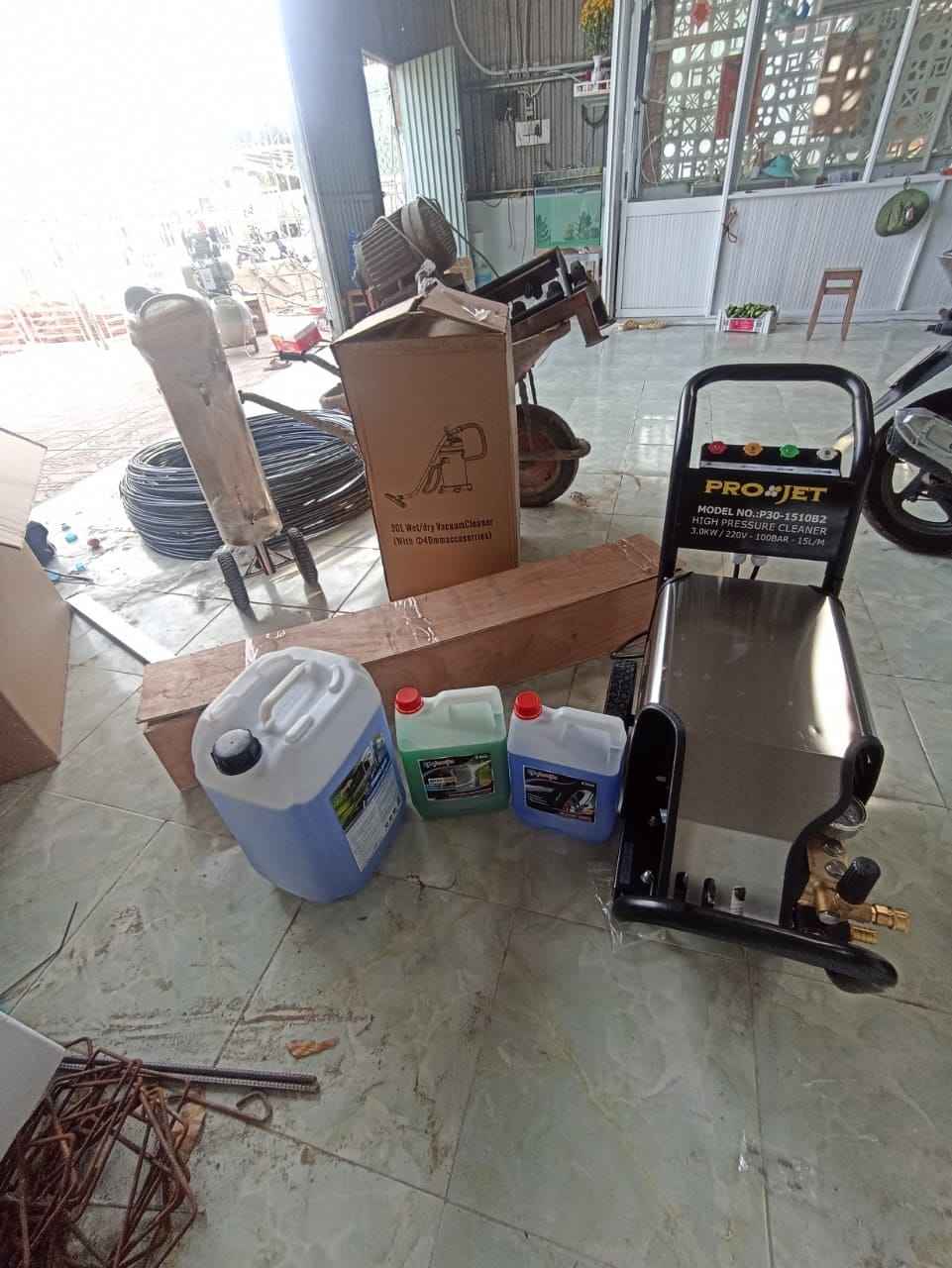 dung dịch rửa xe
