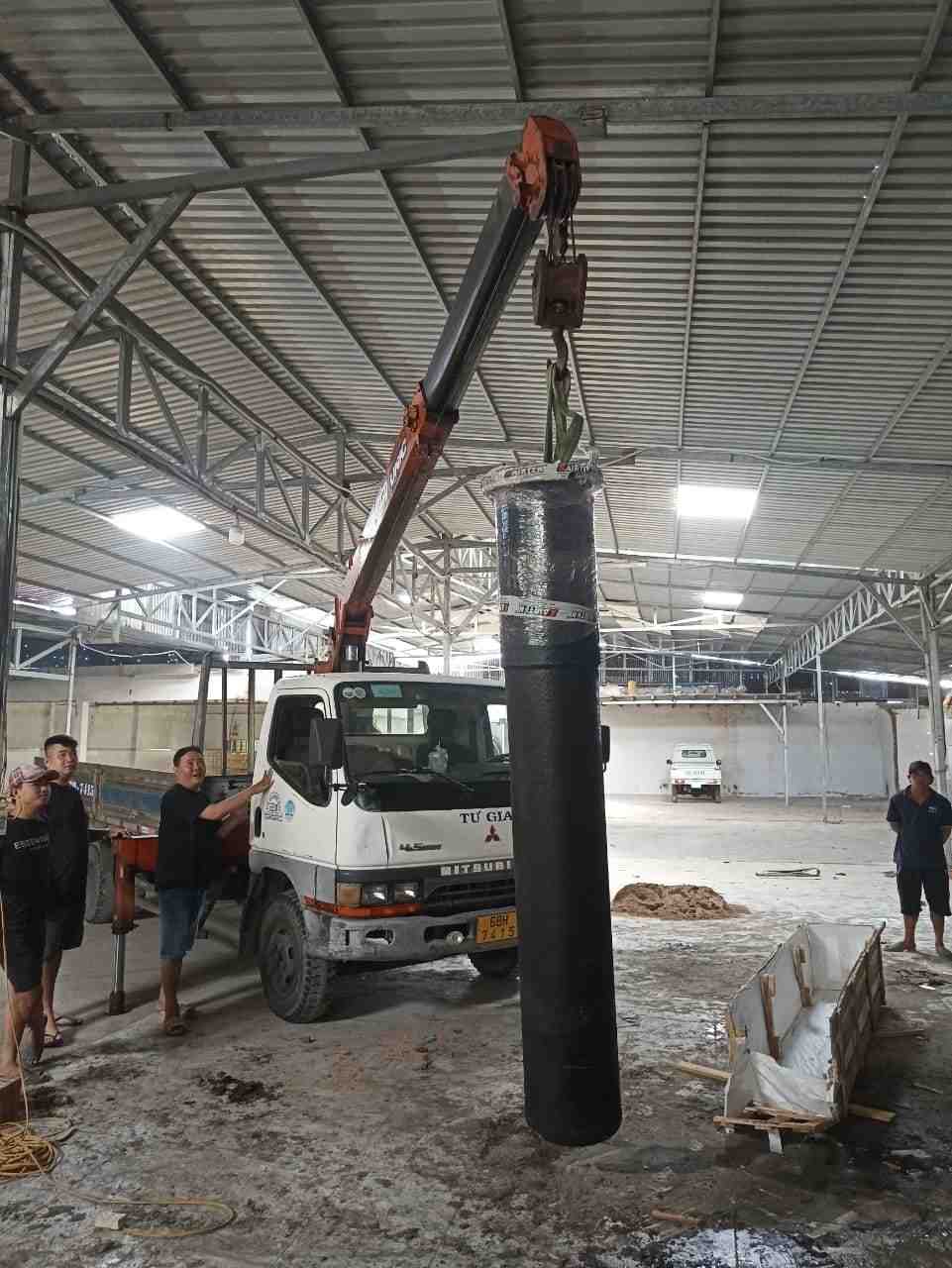 cầu nâng 1 trụ âm nền ấn độ kaspi k4000sg-a2 