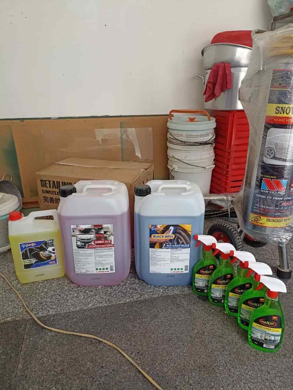 dung dịch rửa xe 