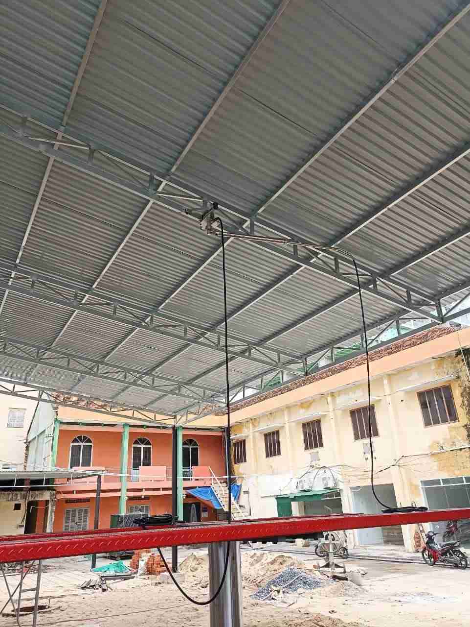 cầu nâng 1 trụ rửa xe kaspi âm nền k4000sg-a2