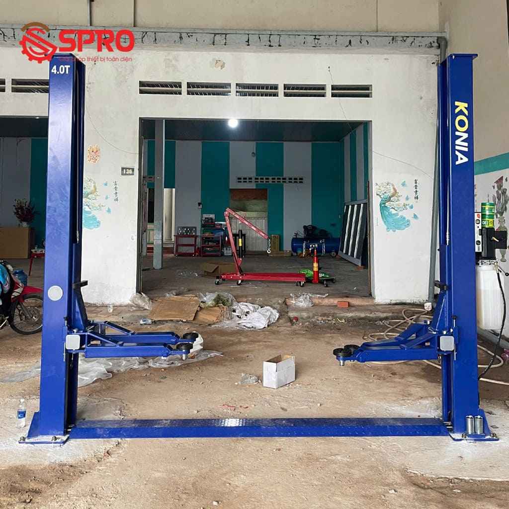 Cầu nâng 2 trụ sửa chữa xe ô tô chất lượng cao 3 cau nang 2 tru sua chua chat luong cao 3