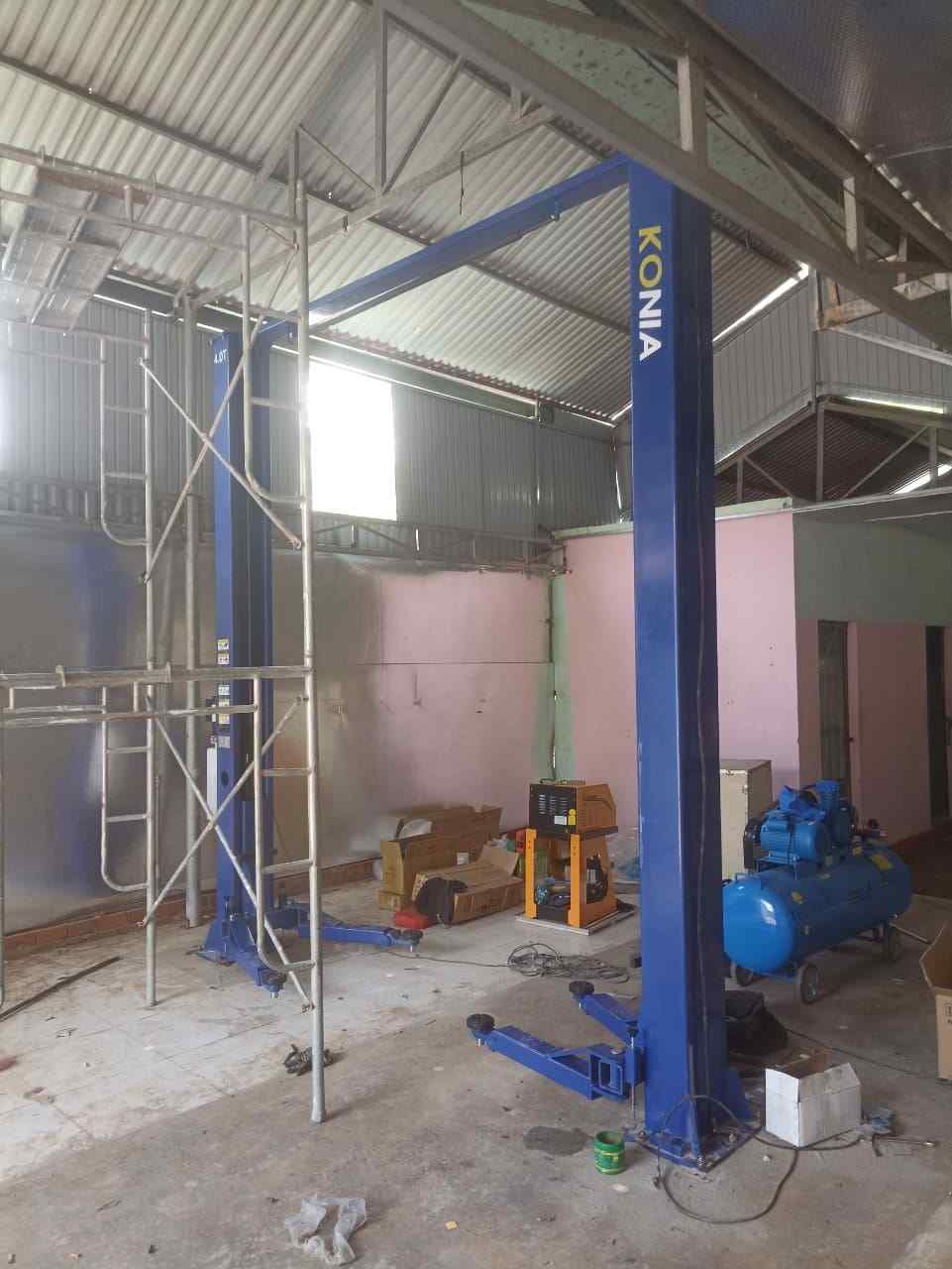 cầu nâng ô tô 2 trụ konia k-4000b 