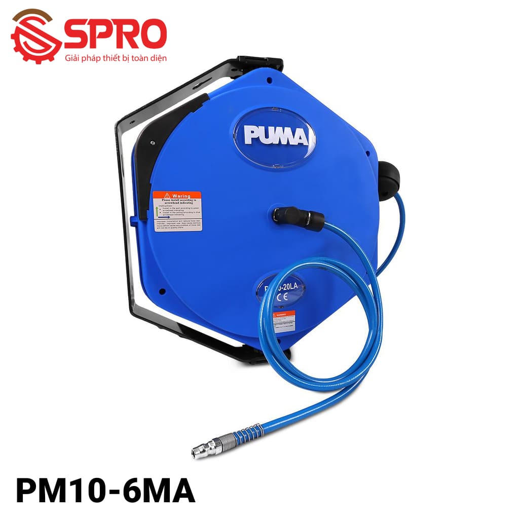 cuộn dây hơi tự rút puma pm10-6ma