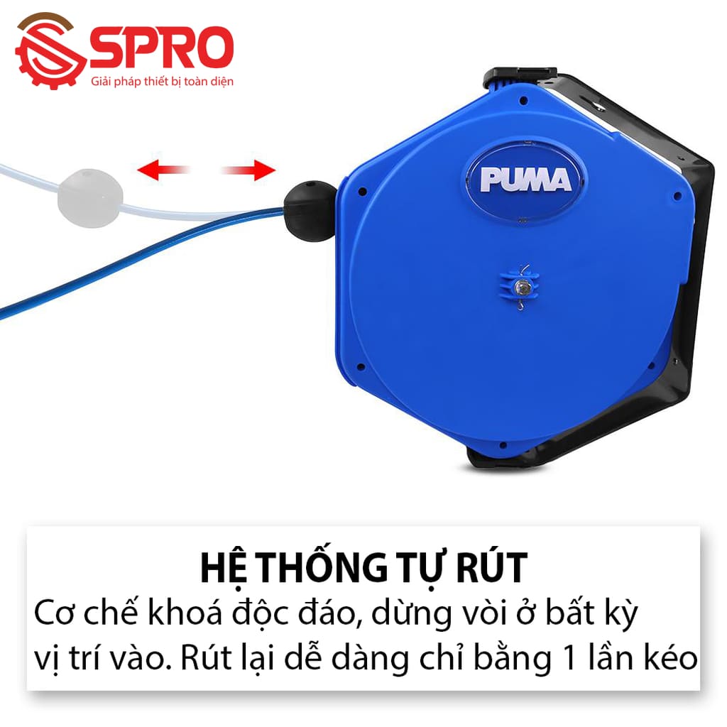 báo giá dây hơi tự rút puma pm10-6ma