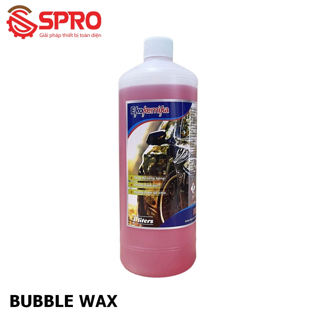dung dịch phủ bóng sơn xe ekokemika bubble wax