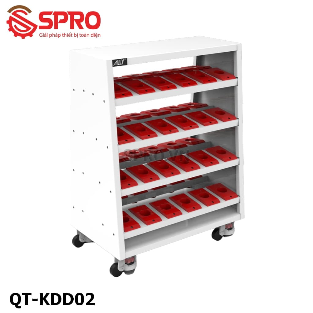 tủ đựng dao cnc 48 khay để dao ally qt-kdd02