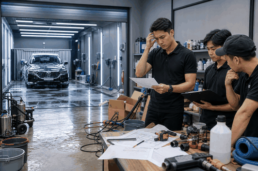 Kế hoạch mở tiệm rửa xe: Hướng dẫn setup từ A-Z 1 kế hoạch mở tiệm rửa xe