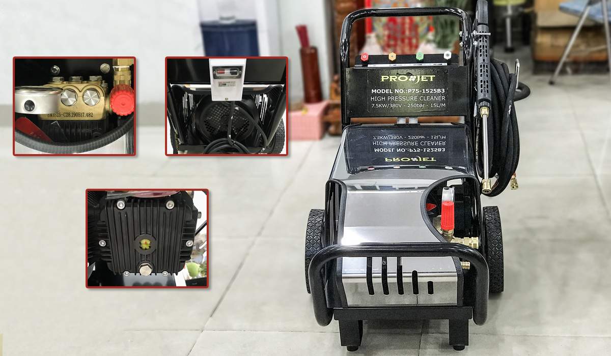máy rửa xe áp lực cao PROJET P75-1525B3