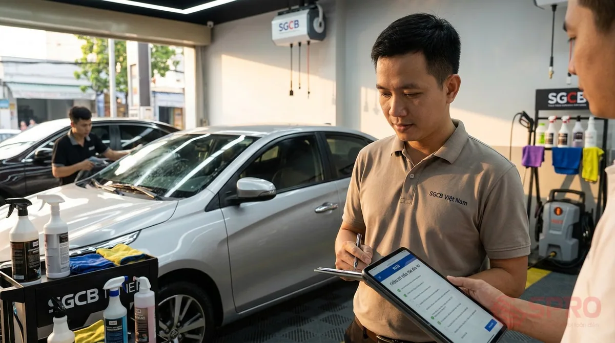 Rủi ro mở tiệm rửa xe truyền miệng và quy trình kiểm tra thực tế cho nhà đầu tư 2 rủi ro mở tiệm rửa xe truyền miệng - Checklist kiểm tra và lộ trình nâng cấp thực tế cho chủ tiệm: Thay vì mạo hiểm với các mẹo truyền miệng, việc thiết lập một quy trình kiểm định đầu tư sẽ giúp kiểm soát rủi ro triệt để.