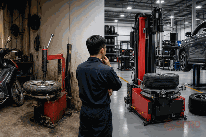 So sánh máy tháo vỏ cơ bản và máy tự động: Lựa chọn nào tối ưu cho tiệm của bạn? 3 so sánh máy tháo vỏ cơ bản và - 4. Kết luận: Khi nào nên chọn loại máy nào?: Qua việc so sánh máy tháo vỏ cơ bản và máy tự động , có thể rút ra kết luận