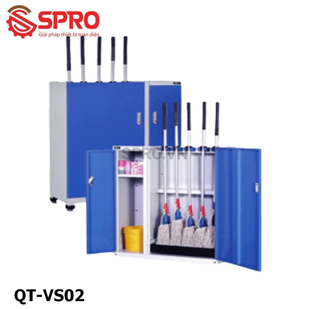 tủ chuyên dụng cao để dụng cụ vệ sinh ally qt-vs02