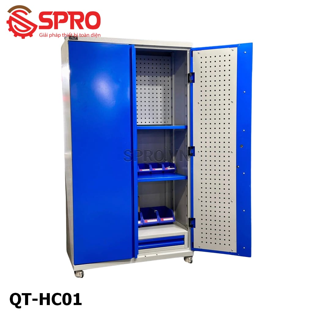 tủ đựng đồ nghề 2 cánh ally qt-hc01