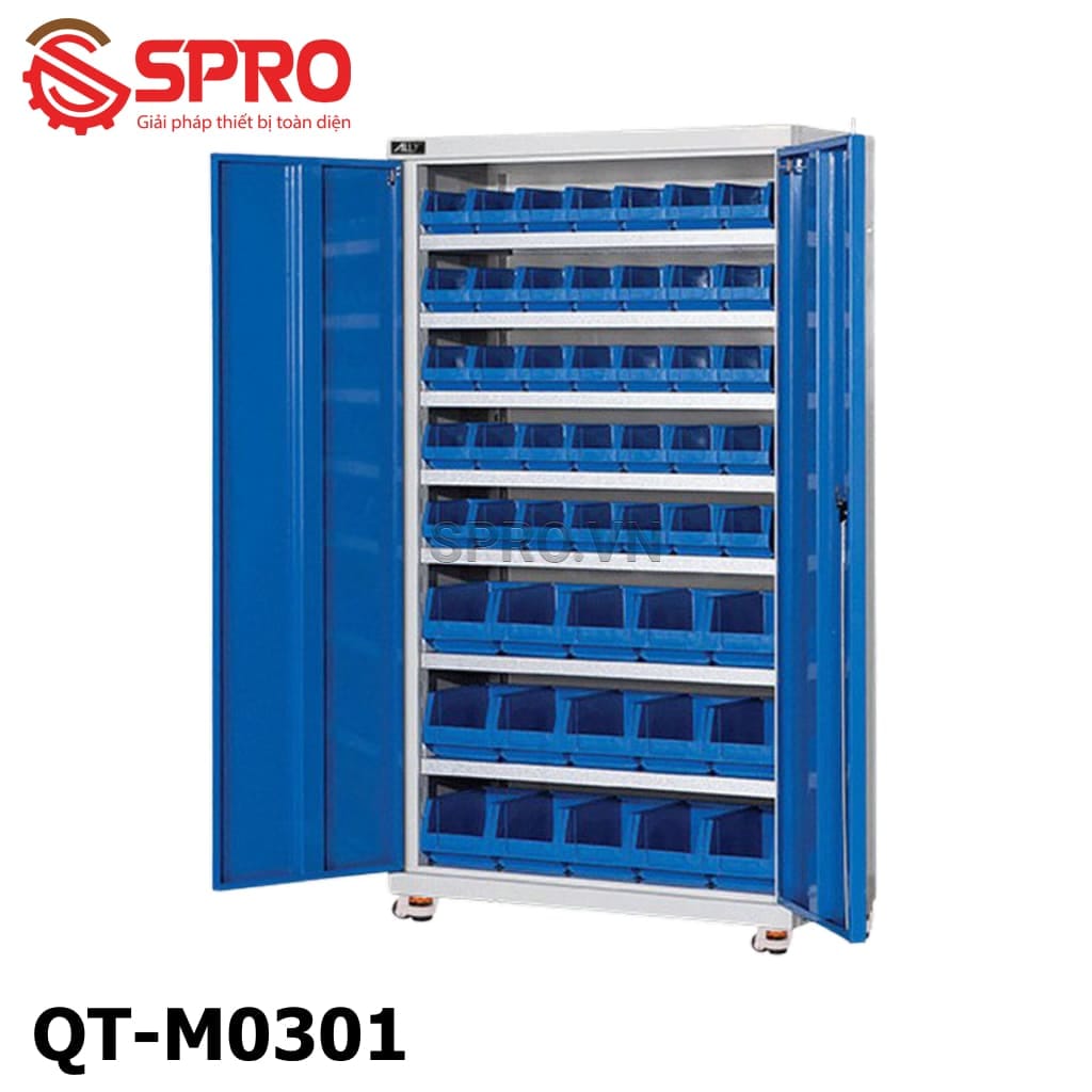 tủ đựng linh kiện 2 cánh ally qt-m0301