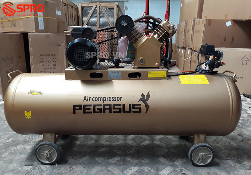 Máy nén khí Pegasus 3hp TM-V-0.25/12.5-180L dung tích 180L