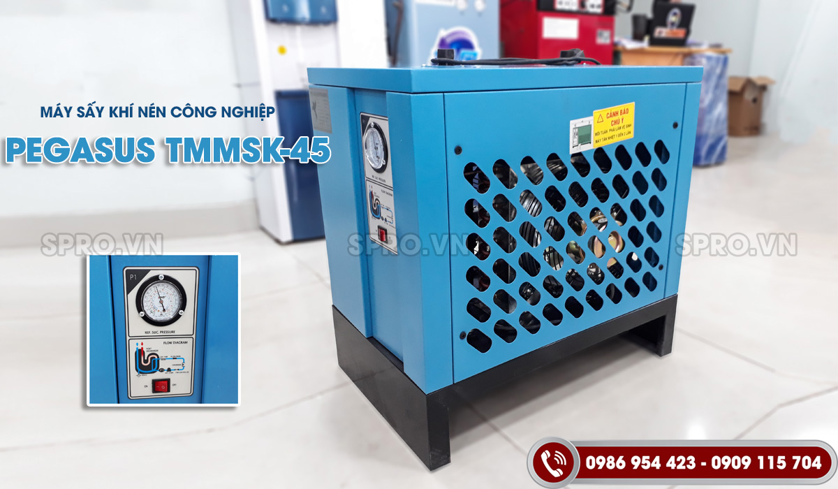 Phân phối Máy sấy khí nén công nghiệp giá rẻ trên toàn quốc PEGASUS TMMSK-45