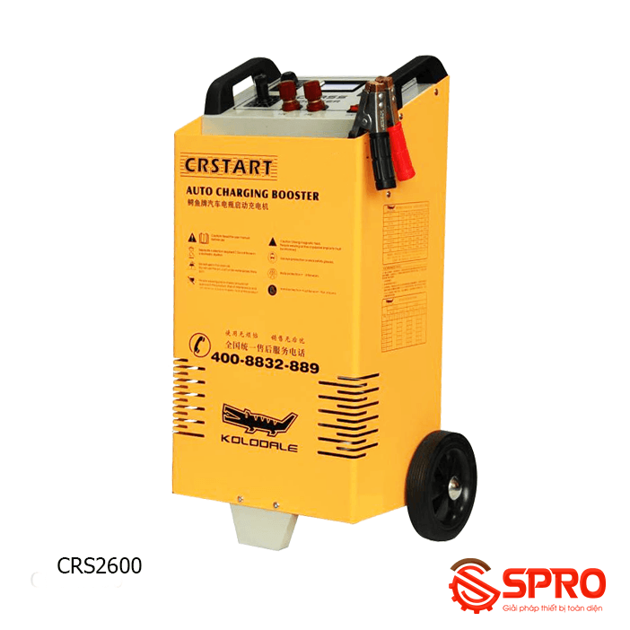 Máy nạp ắc quy và đề khởi động Kolodale CRSTART2600 1 máy nạp ắc quy