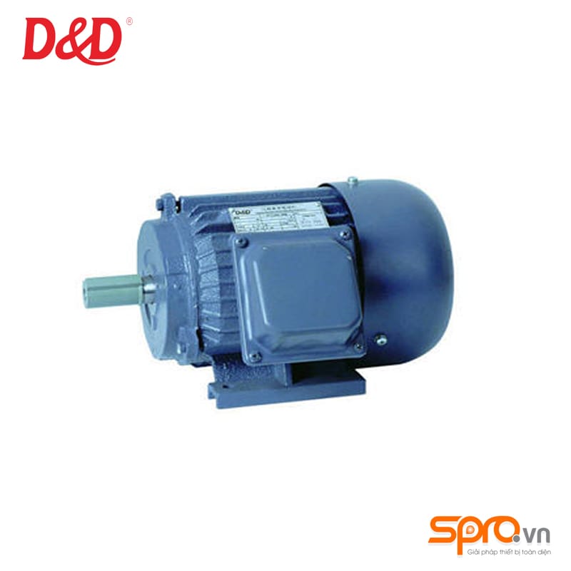 Động cơ điện mô tơ D&D Y2-90L-4 3 pha size 90L công suất 1.5 KW 1 DD201