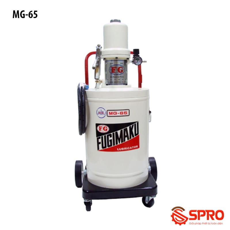 Máy bơm mỡ bằng khí nén MG-65 - Bình chứa 20L 1 MG 65