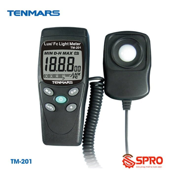 Máy đo cường độ ánh sáng Tenmars-TM-201 1 máy đo cường độ ánh sáng