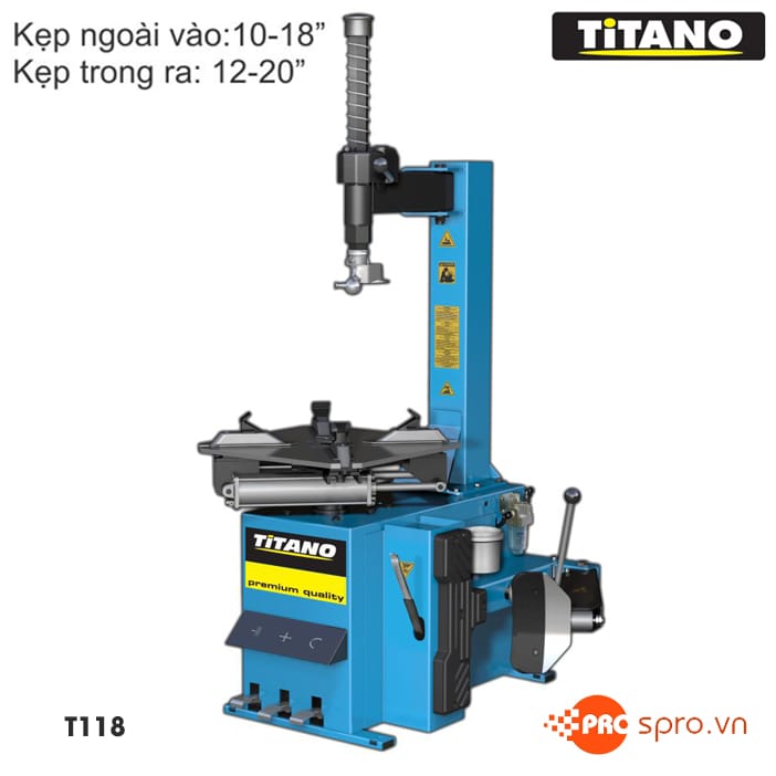 máy ra vào lốp