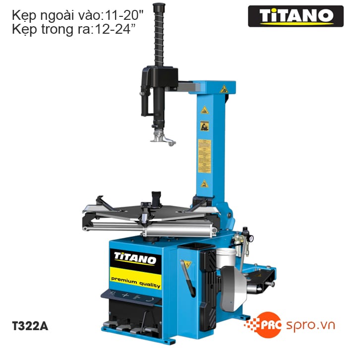 máy ép mở vỏ titano