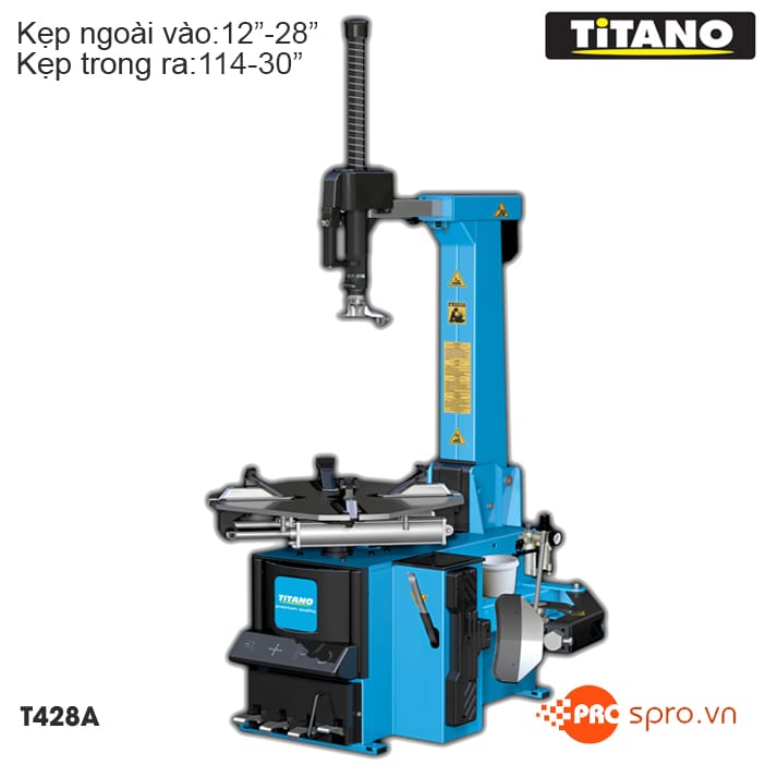 máy ra vào vỏ titano