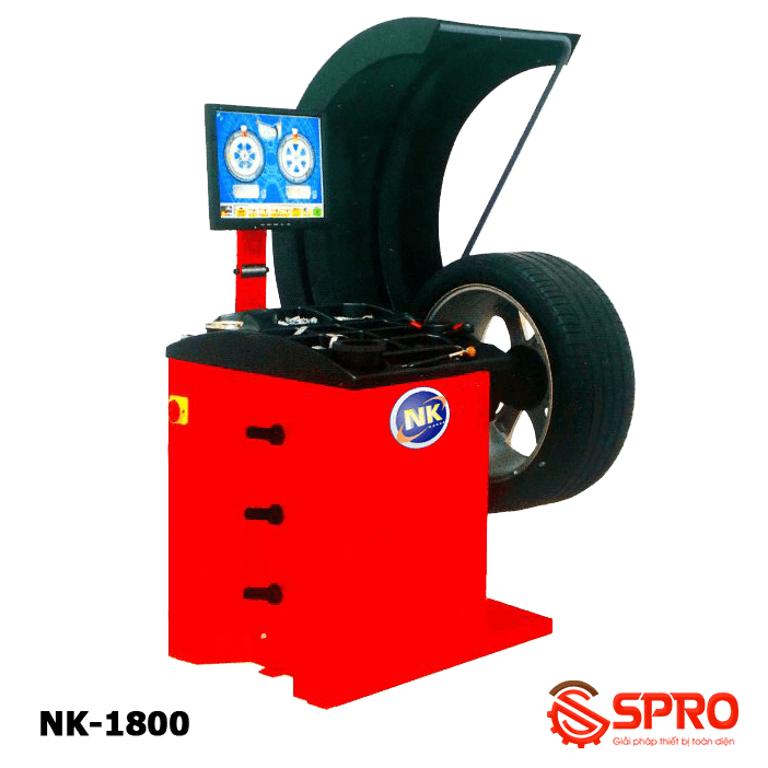 Máy cân mâm, máy cân bằng lốp ô tô NK-1800 1 máy cân mâm nk-1800