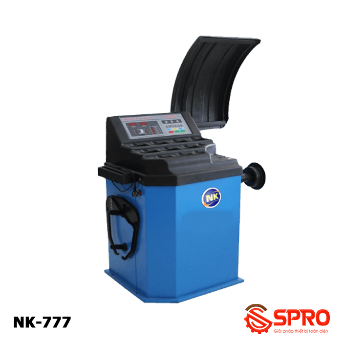 Máy cân mâm, máy cân bằng lốp bánh xe NK-777 1 máy cân bằng mâm nk7772