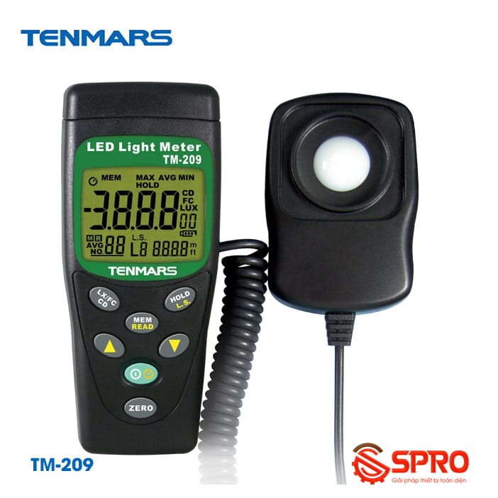 Máy đo cường độ ánh sáng Tenmars TM-209 1 Tenmars TM 209