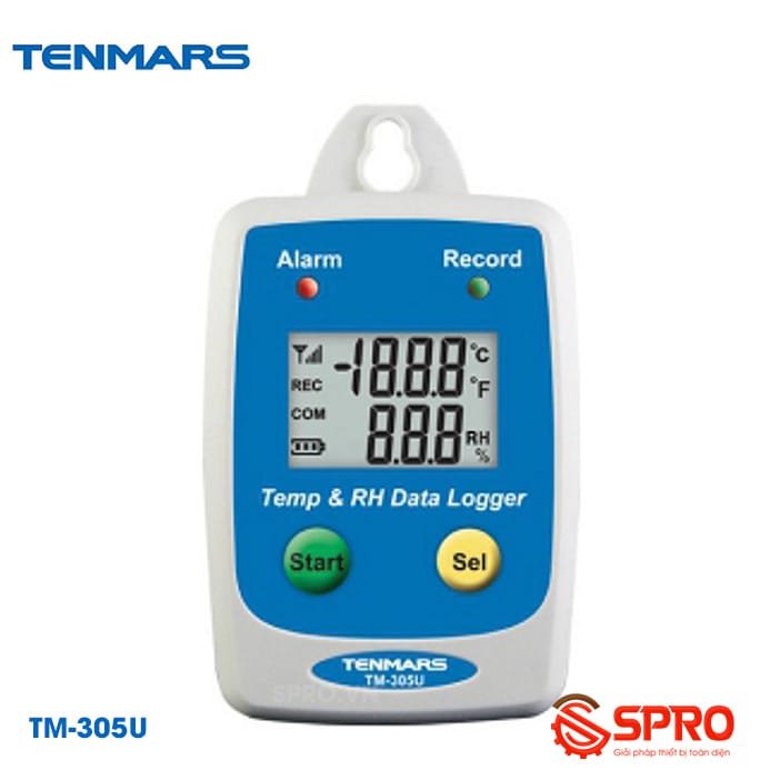 Máy đo nhiệt độ độ ẩm Tenmars TM-305U 1 Tenmars TM 305U