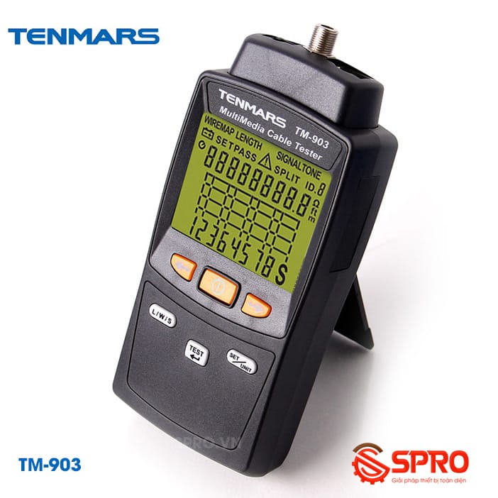 Máy kiểm tra cáp mạng Tenmars TM-903 1 Tenmars TM 903