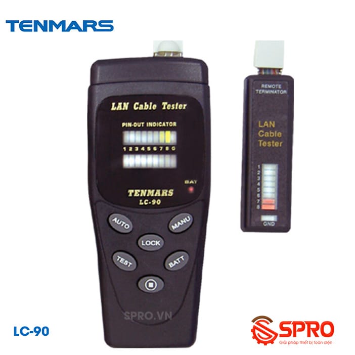 Máy kiểm tra cáp mạng (LAN) Tenmars LC-90 1 Tenmars20LC 90