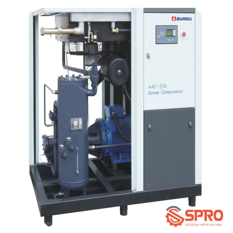 Máy nén khí trục vít Hanbell AA3-37A 37Kw (50Hp) 19 máy nén khí trục vít