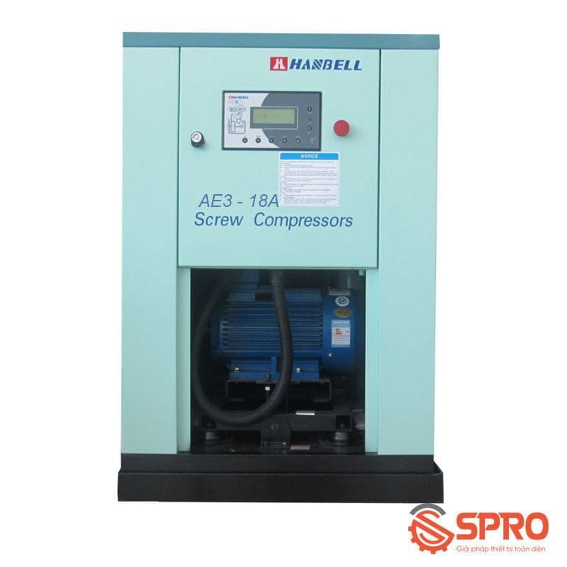 Máy nén khí trục vít Hanbell AE3-18A 18,5Kw (24Hp) 19 máy nén khí trục vít hanbell