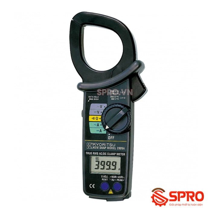 Ampe kìm AC/DC KYORITSU 2009R, K2009R (400A/2000A, True RMS) 1 ampe kìm
