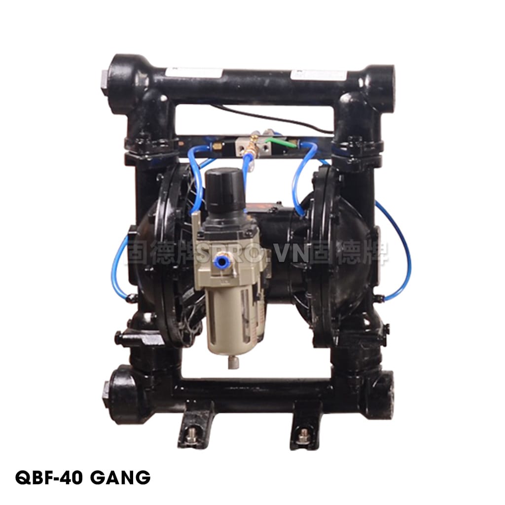 Bơm Bột GODO QBF-40 Gang - Màng PTFE