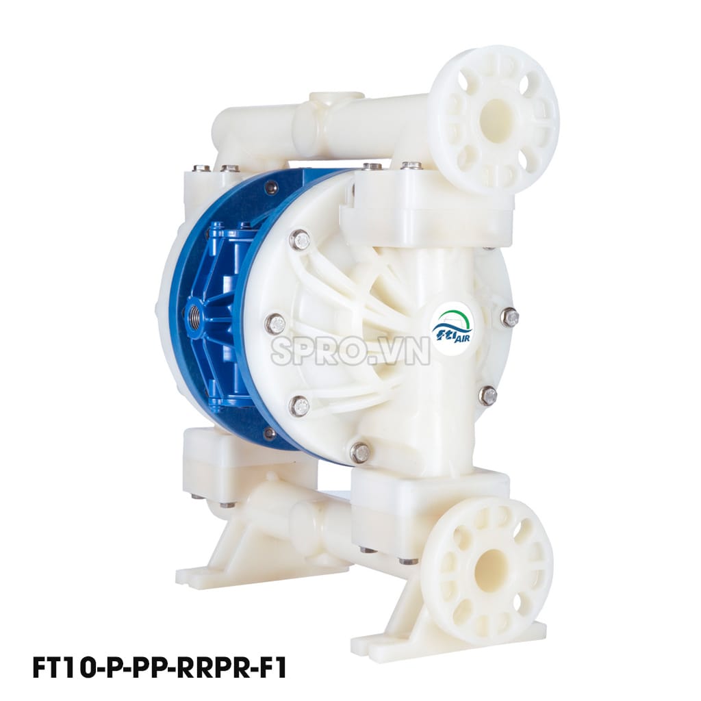 Bơm màng khí nén FTI 1'' FT10-P-PP-RRPR-F1 13 bơm màng