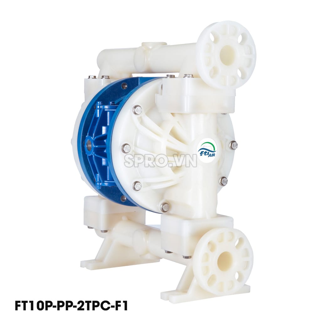 Bơm màng khí nén FTI 1'' FT10P-PP-2TPC-F1 13 bơm màng