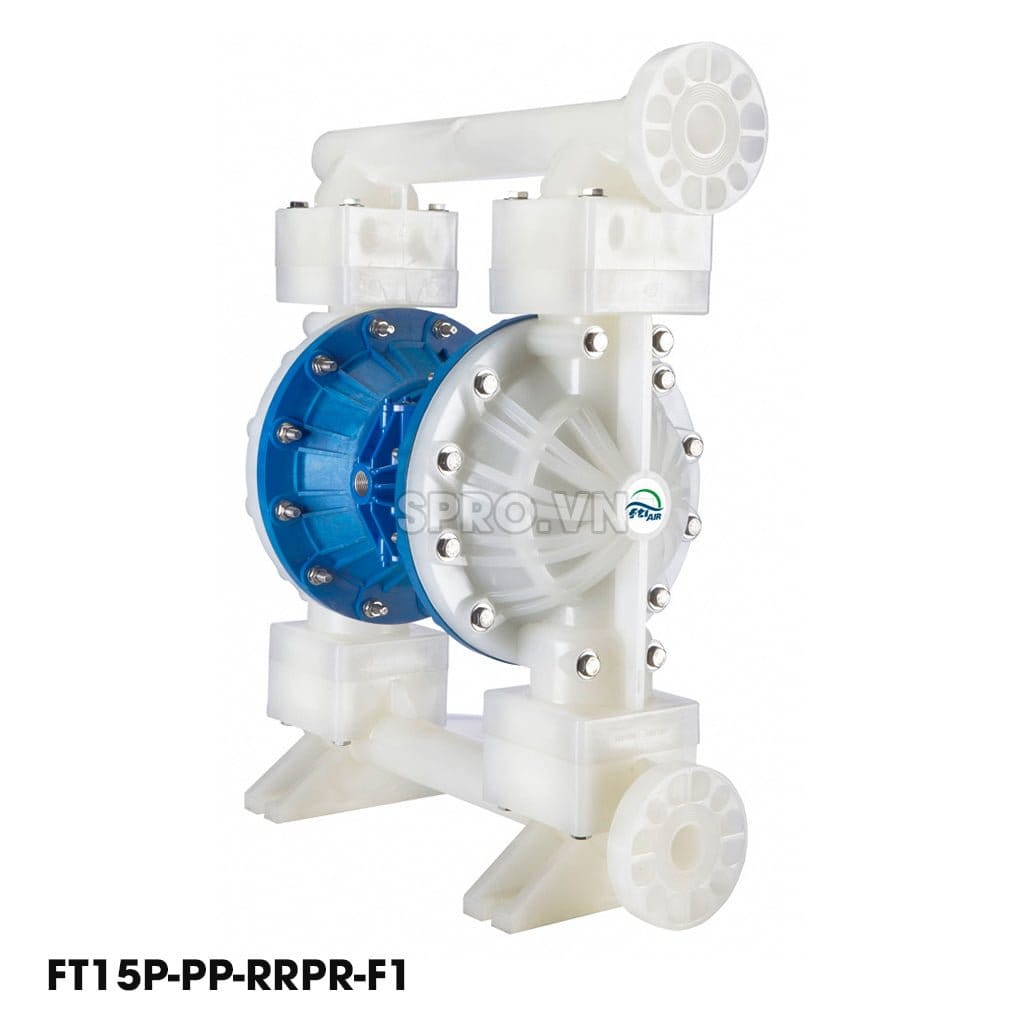 Bơm màng khí nén FTI 1,5'' FT15P-PP-RRPR-F1 13 Bơm màng