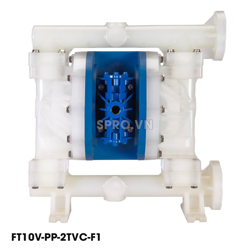 Bơm màng khí nén FTI 1'' FT10V-PP-2TVC-F1 13 bơm màng khí nén