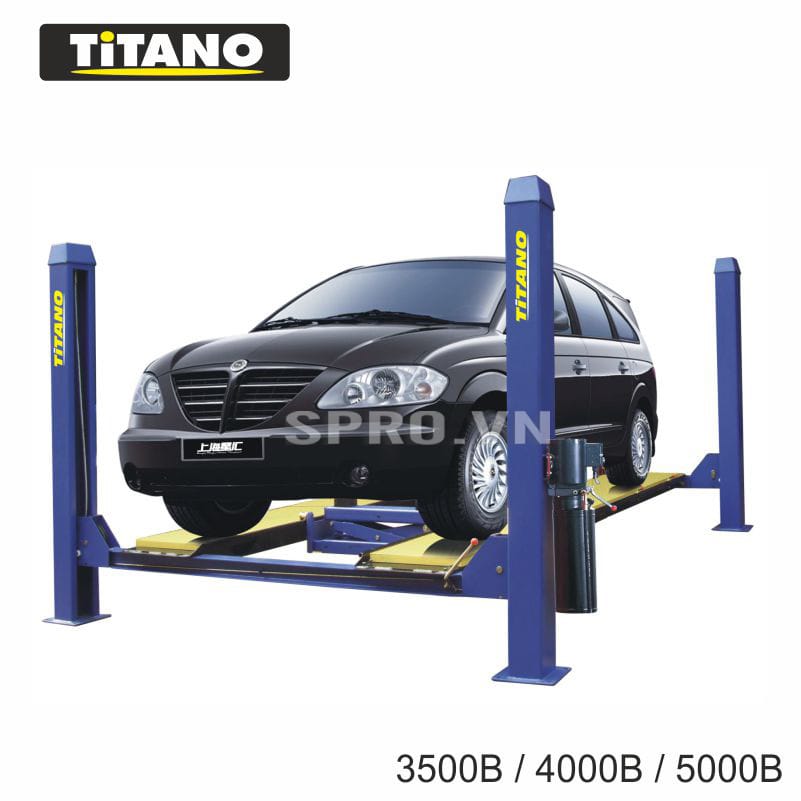 cầu nâng 4 trụ