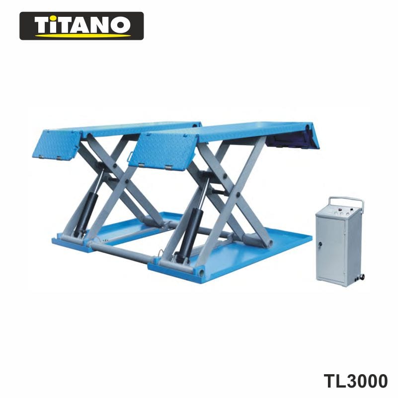 Cầu nâng cắt kéo Titano TL3000 - Bảo hành chính hãng 1 năm 1 cầu nâng kiểu xếp