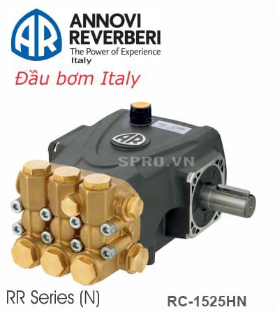 Đầu bơm rửa xe cao áp RC-1525HN 1 dau bo rua xe rr n RC 1525HN spro