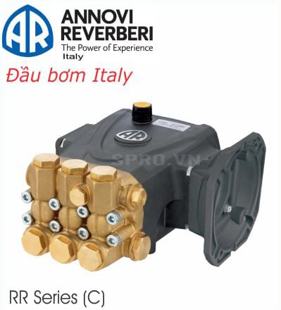 Đầu phun rửa cao áp italy RR 15.20C+U 1 dau bom rua xe rr c RC15 20C spro