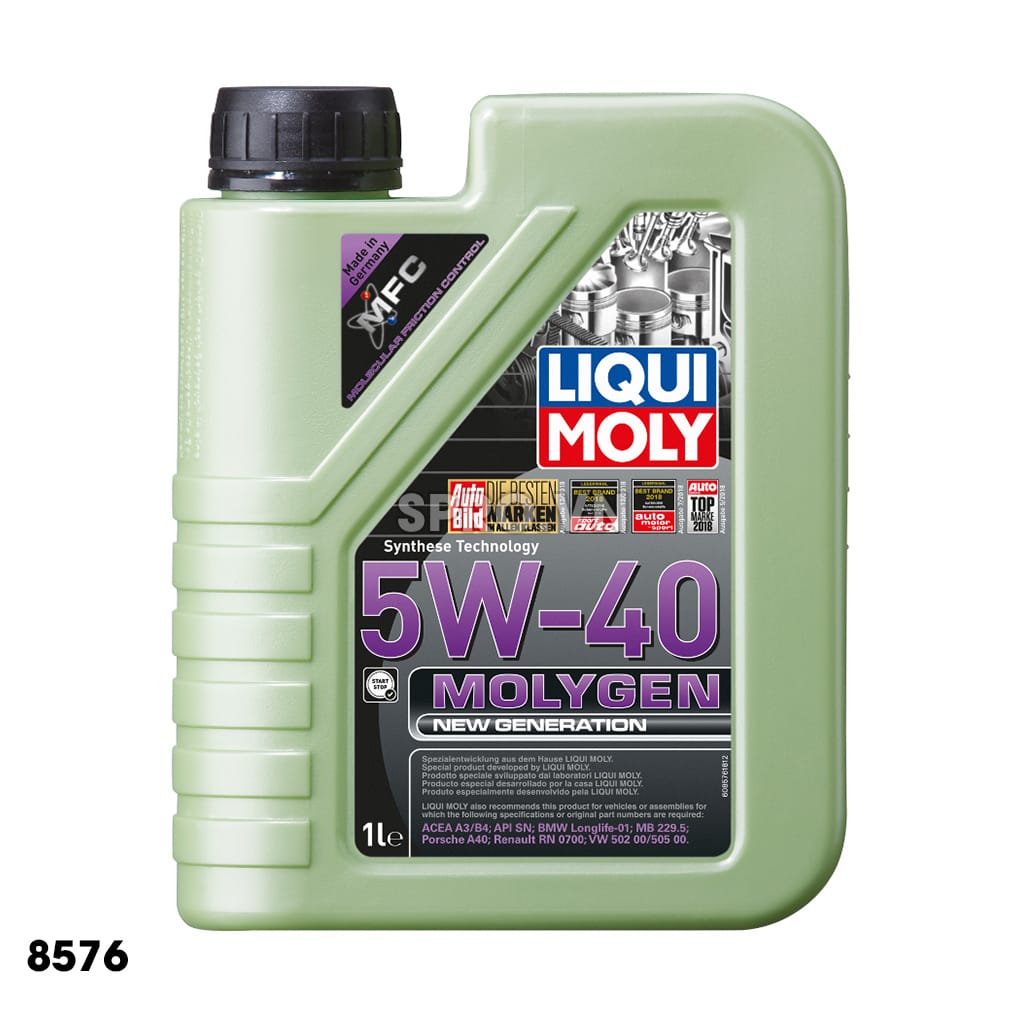 Dầu nhớt động cơ Liqui Moly 8576 Molygen New Generation 5w40 1L 13 dầu nhớt động cơ ô tô