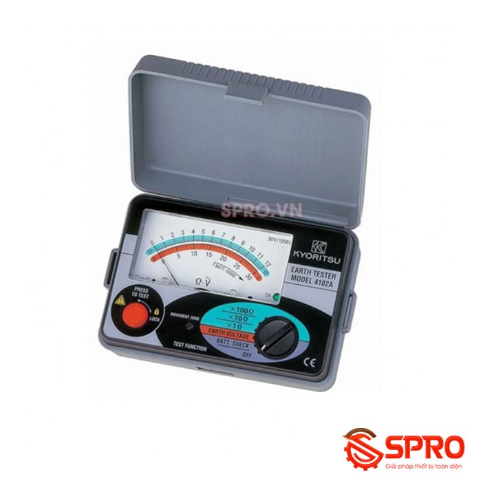 Đồng hồ đo điện trở đất Kyoritsu 4102A, K4102A 1 đồng hồ đo điện